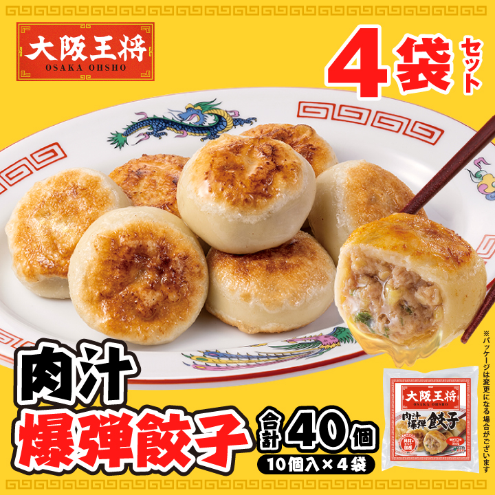 肉汁爆弾餃子4袋セット