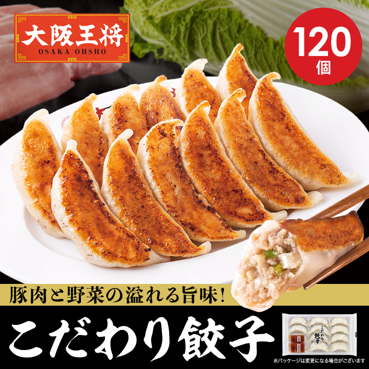 大阪王将 こだわり餃子120個セット